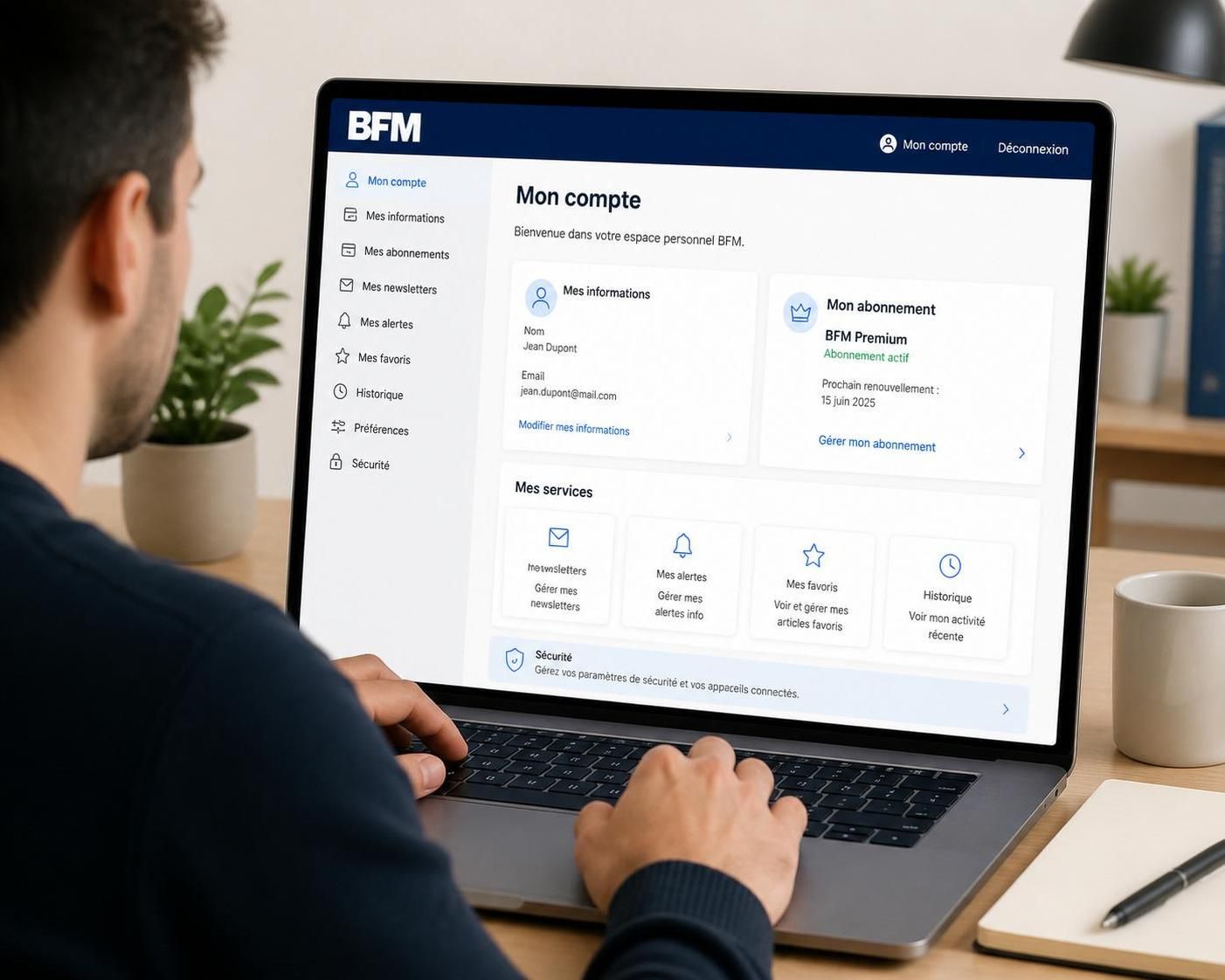 découvrez comment gérer efficacement vos abonnements et services en ligne avec bfm mon compte. simplifiez vos démarches et optimisez votre expérience utilisateur.