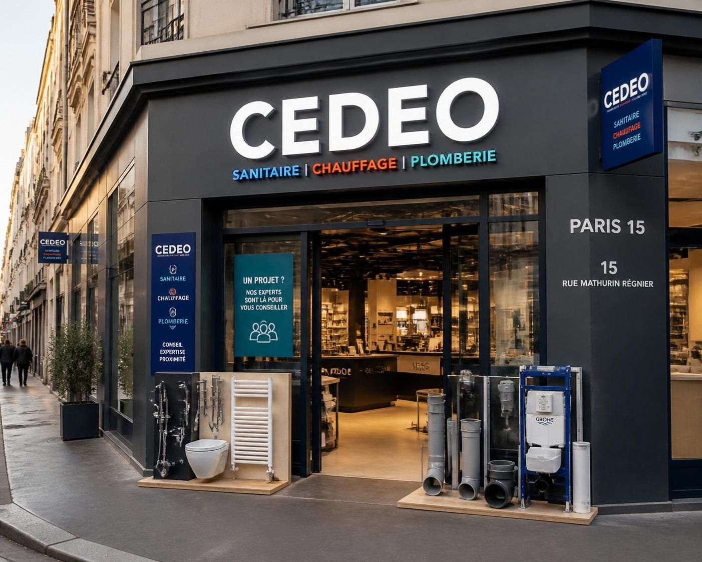 découvrez cedeo paris 15, votre spécialiste pour dénicher les meilleures offres et matériaux de plomberie pour tous vos travaux. qualité et conseils au rendez-vous.