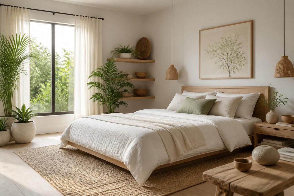 découvrez des idées de décoration pour une chambre zen inspirée de la nature, créant une ambiance apaisante et harmonieuse propice à la détente et au bien-être.