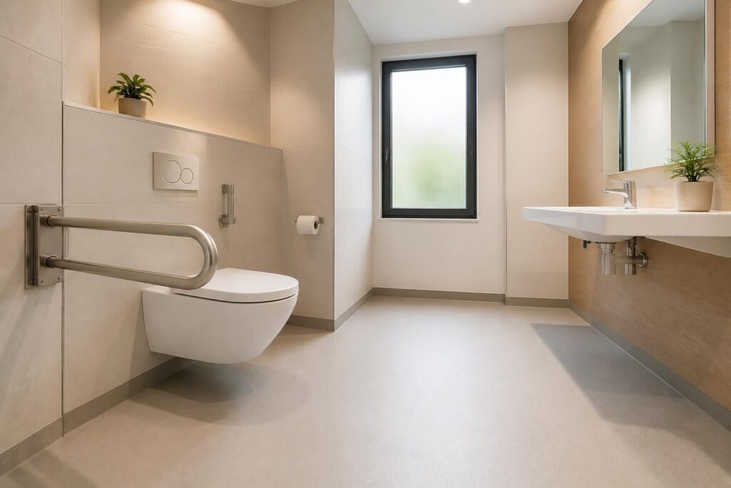 découvrez les exigences de la norme pmr pour un wc suspendu accessible à tous, garantissant confort et sécurité aux personnes à mobilité réduite.