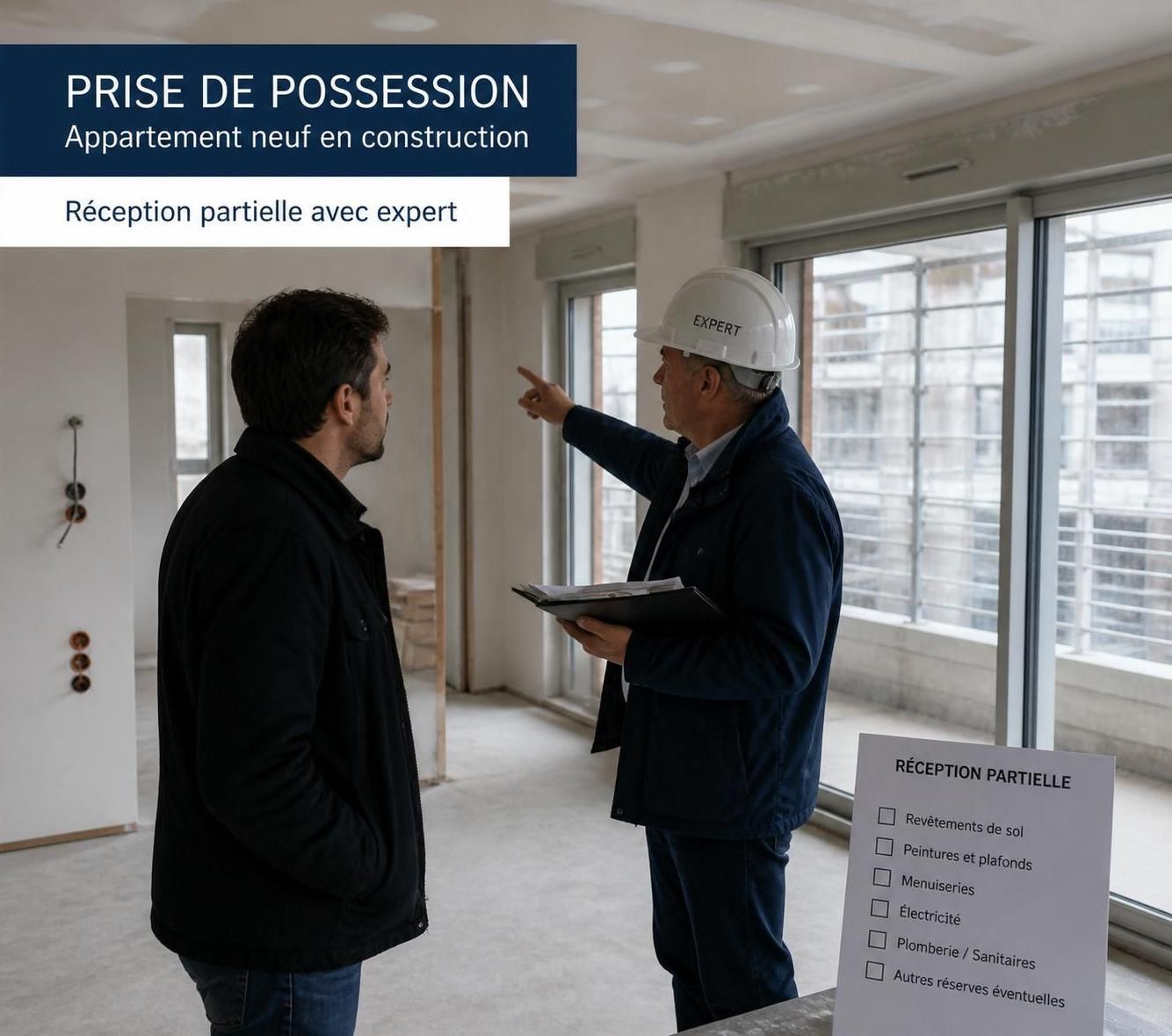 découvrez les implications de la réception partielle lors de la livraison de votre logement neuf et comment elle peut affecter la finalisation de votre acquisition.