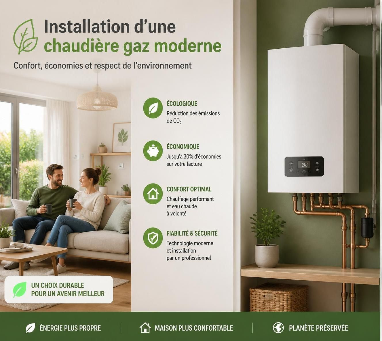 découvrez les réductions fiscales liées à la tva pour l'installation d'une chaudière à gaz à domicile et comment en bénéficier pour optimiser vos économies.