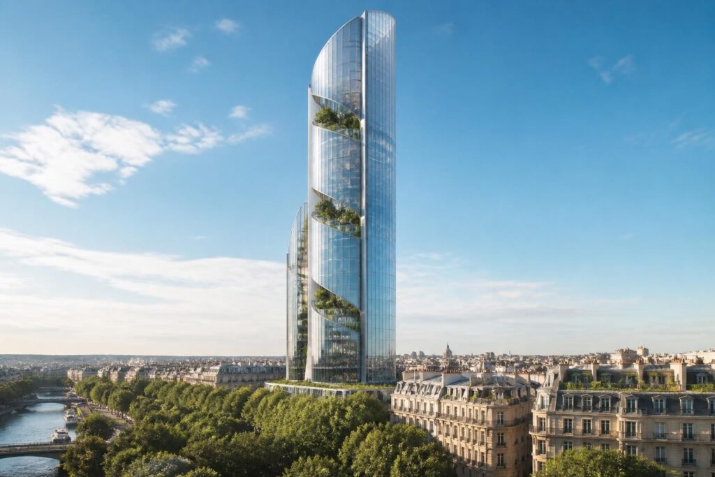 découvrez la tour eria à paris, un projet emblématique alliant innovation et immobilier durable, symbole d'un avenir éco-responsable au cœur de la capitale.