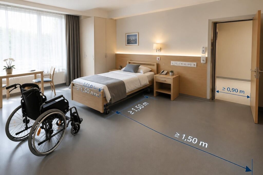 découvrez les dimensions essentielles à respecter pour aménager une chambre pmr adaptée et confortable, garantissant accessibilité et autonomie.