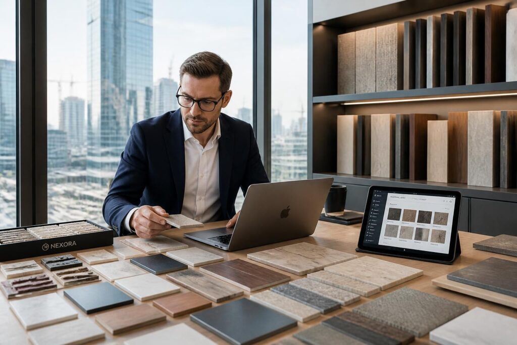 découvrez material bank, la plateforme innovante qui transforme l’échantillonnage pour les professionnels de l’immobilier, offrant rapidité et efficacité dans le choix des matériaux.