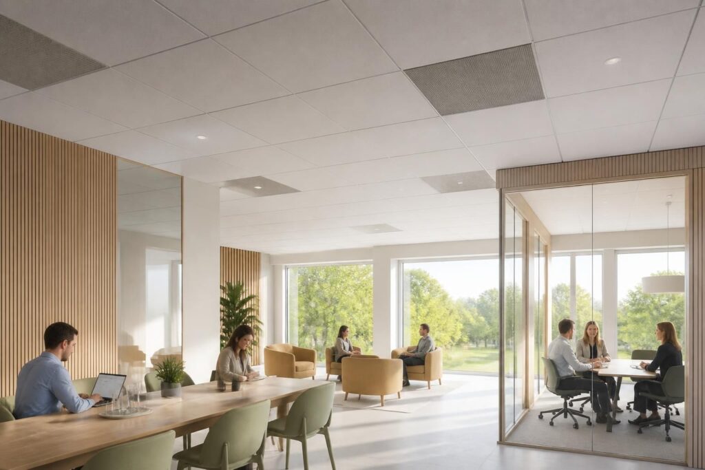 découvrez pourquoi eurocoustic est le choix idéal pour vos plafonds acoustiques alliant performance sonore et esthétique raffinée. qualité, innovation et design au service de votre confort.
