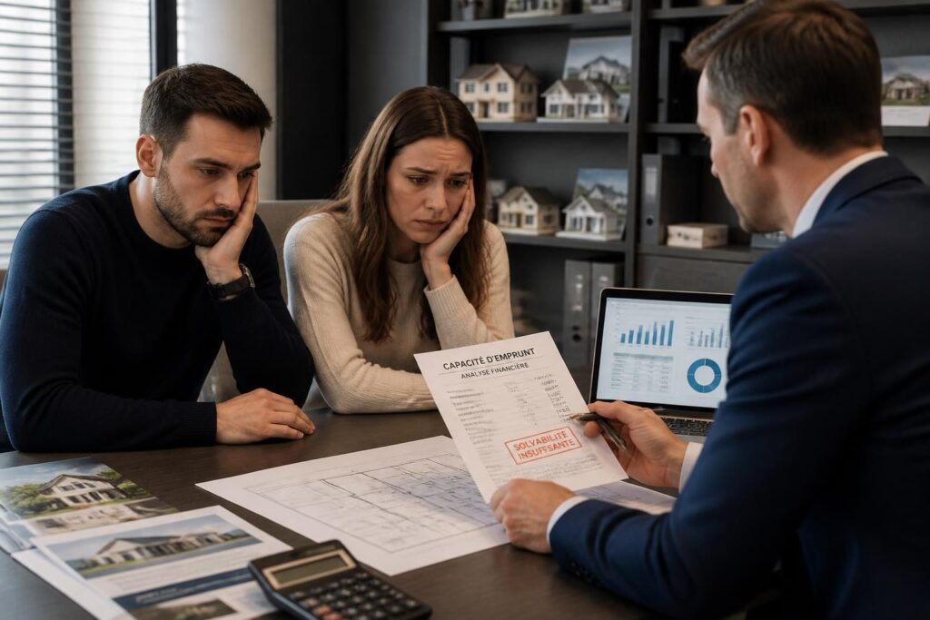 découvrez les conséquences d'une solvabilité insuffisante sur votre projet immobilier et comment y remédier pour réussir votre achat.