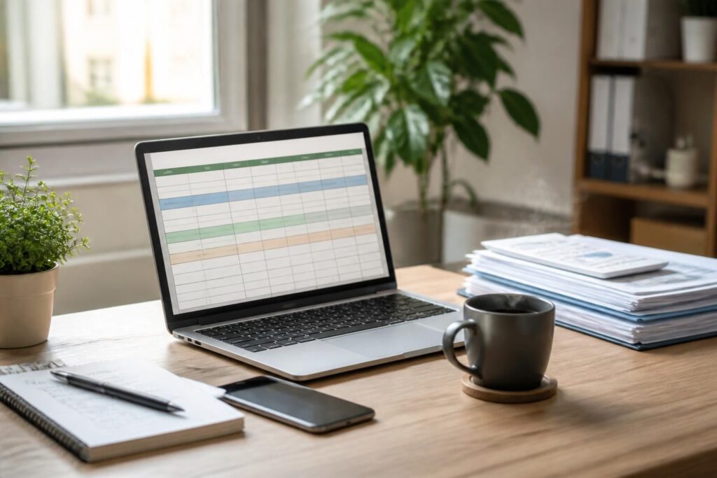 téléchargez des modèles de factures excel gratuits, spécialement conçus pour les auto-entrepreneurs et petites entreprises, pour faciliter la gestion de votre comptabilité.