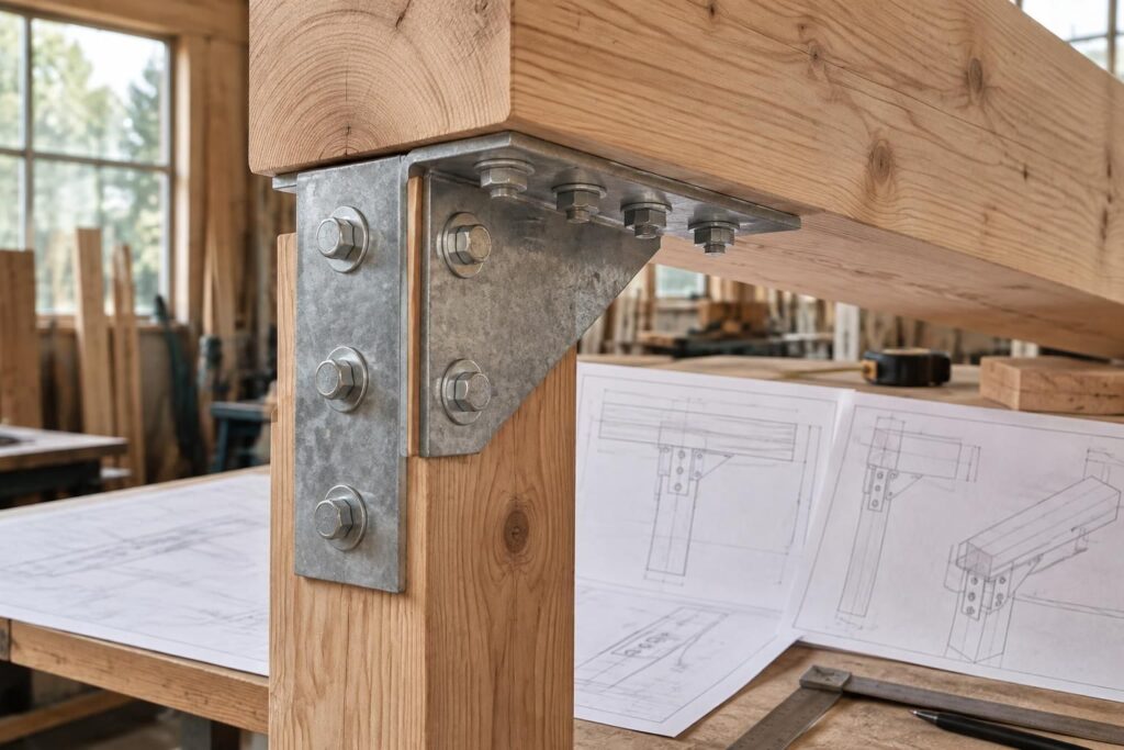 découvrez les techniques d’assemblage poutre-poteau en bois et en métal, avec des conseils pratiques et des plans pdf pour réussir vos projets.