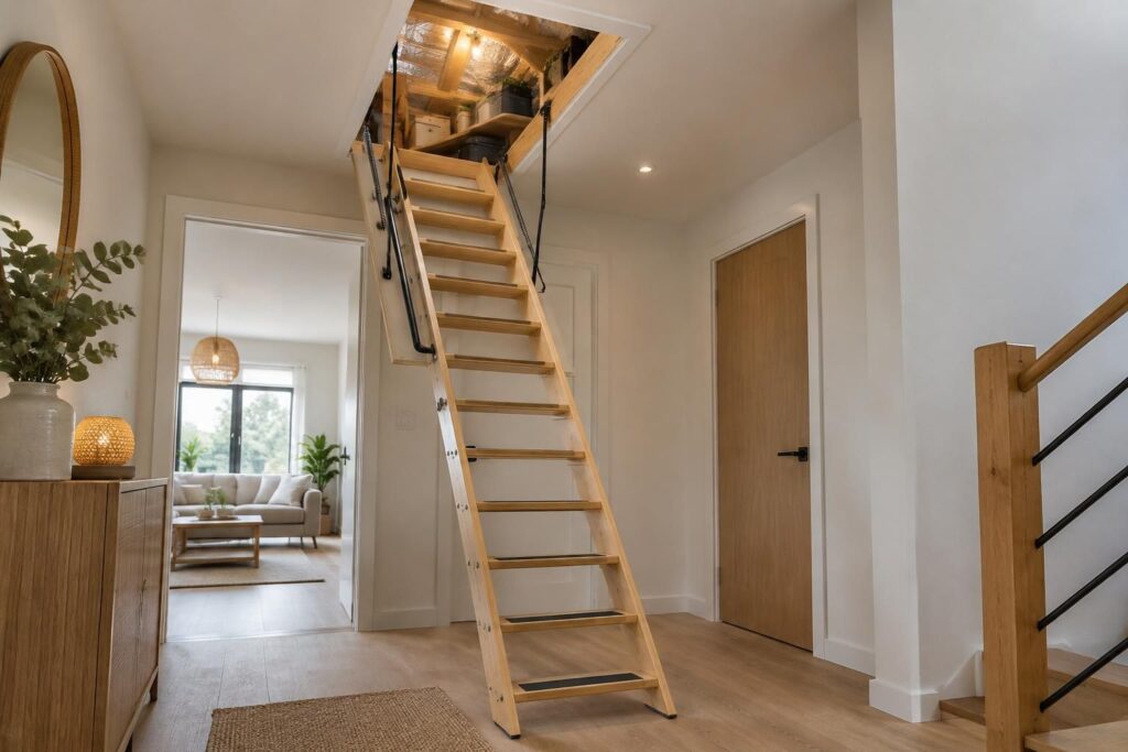 découvrez les solutions d’escalier pour accéder aux combles : modèles escamotables, conseils de choix et options adaptées à votre espace.
