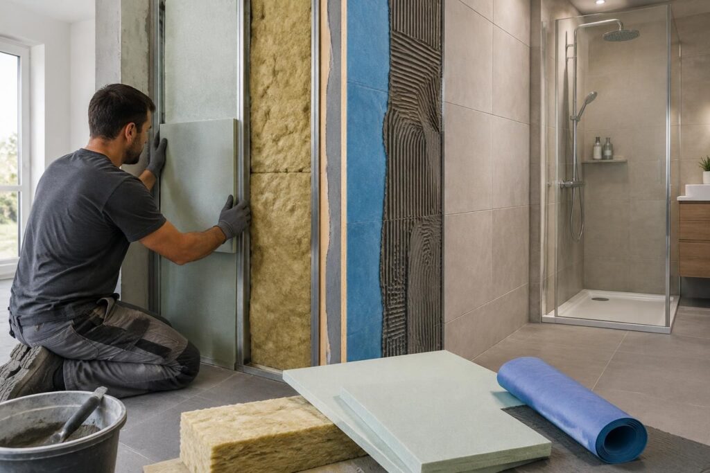 découvrez comment isoler un mur de salle de bain : choisissez un isolant adapté à l’humidité et les méthodes de pose pour améliorer confort et performance.